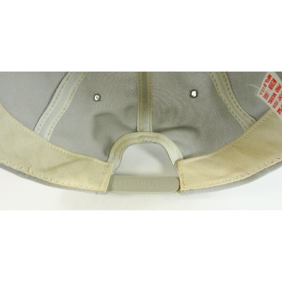 Rick Lancellotti Buffalo School of Baseball Cap Hat Gray Vintage New Era USA - Picture 8 of 8